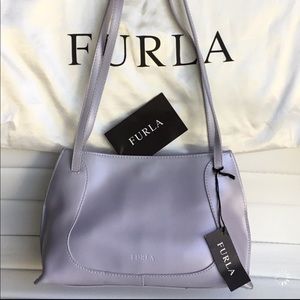 Leather furla bag